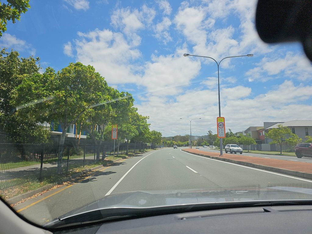 Street view near Christine Avenue