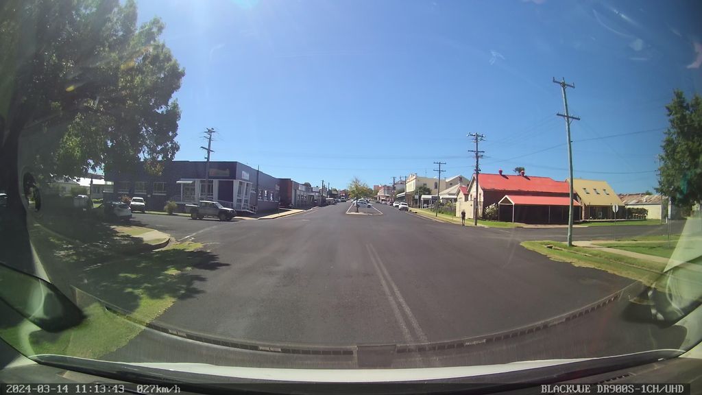 Street view near Bourke Street