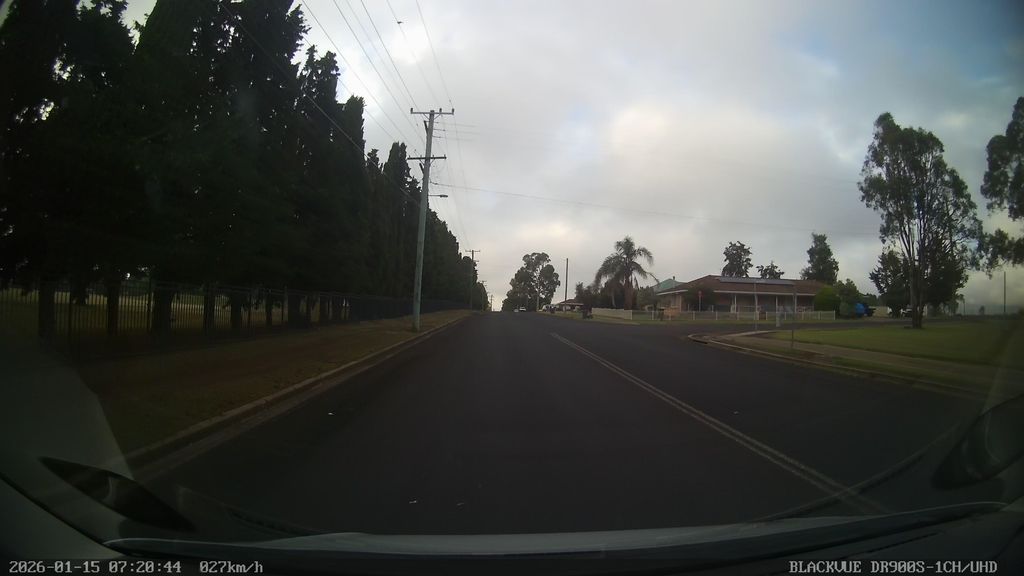 Street view near Crest Road