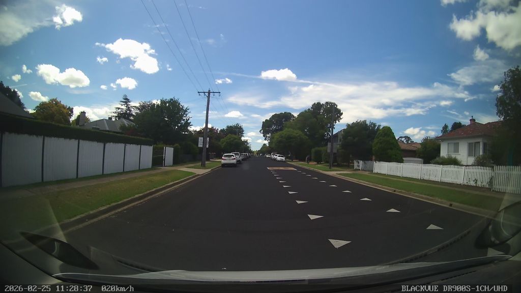 Street view near Faulkner Street