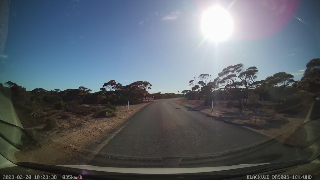 Street view near Eucla Telegraph Station Road