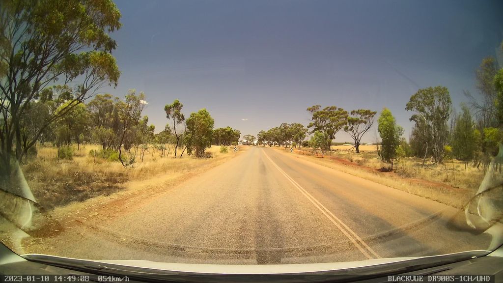 Street view near Quairading - Cunderdin Road