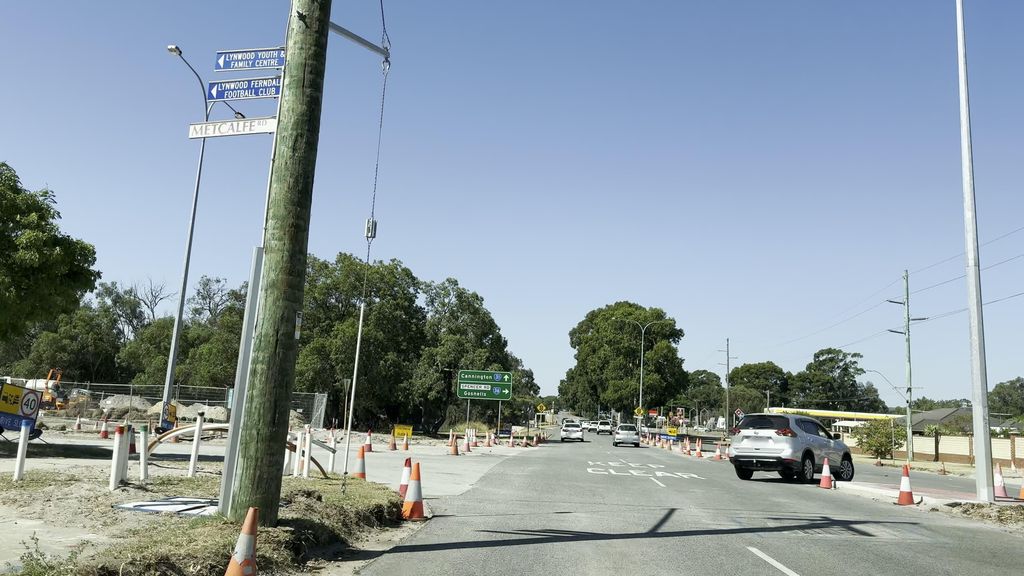 Street view near Nicholson Road