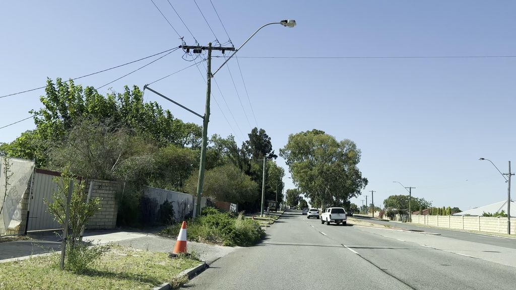 Street view near Nicholson Road