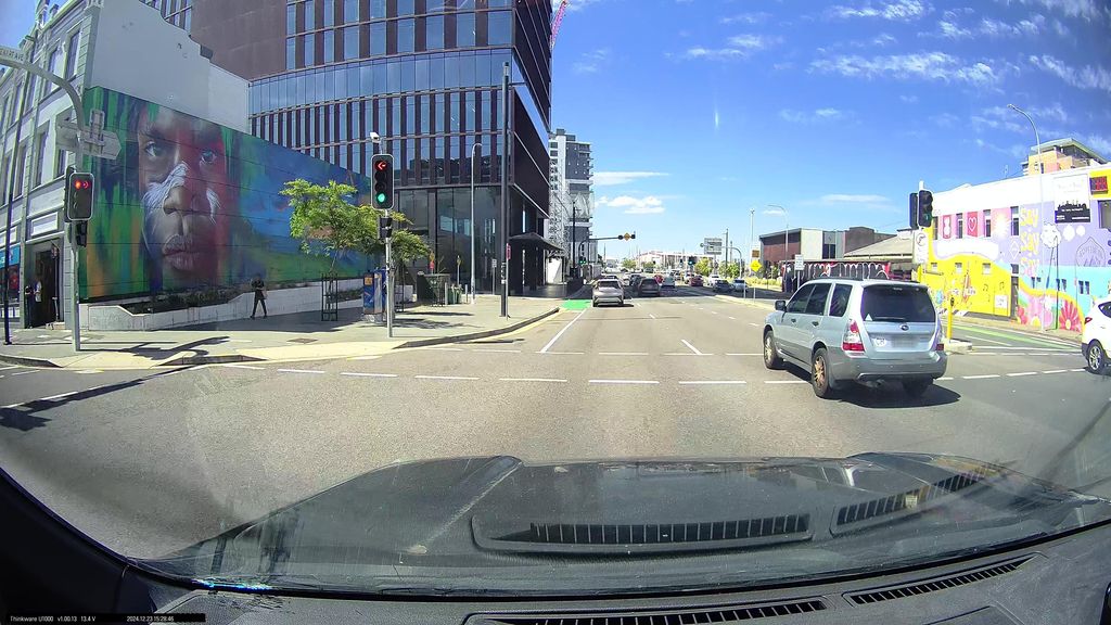 Street view near Stewart Avenue