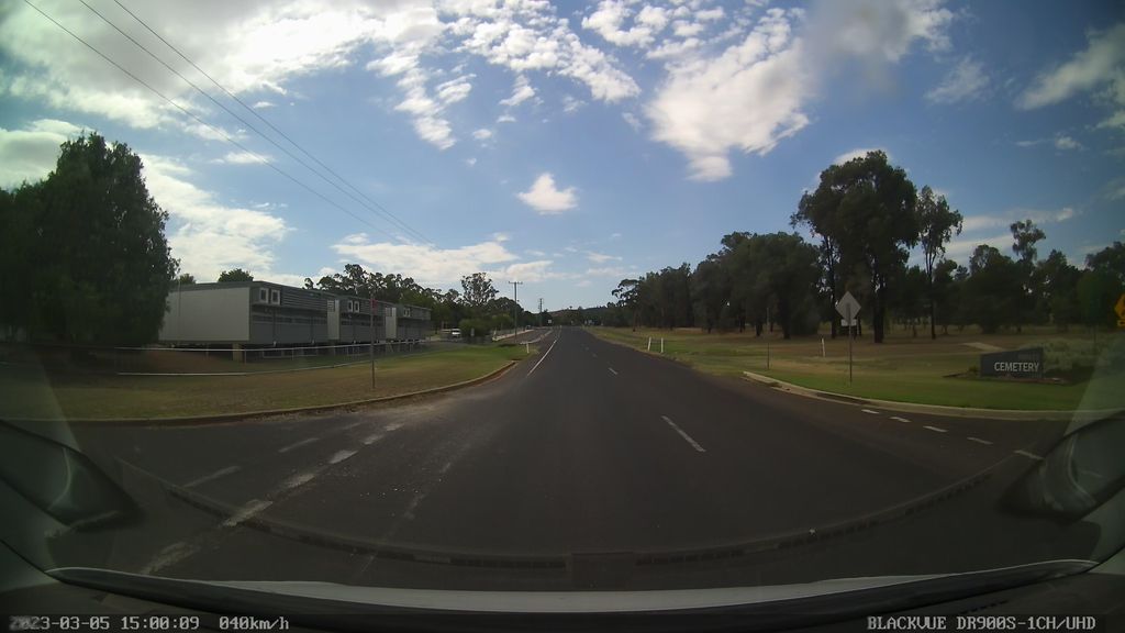 Street view near Russell Street