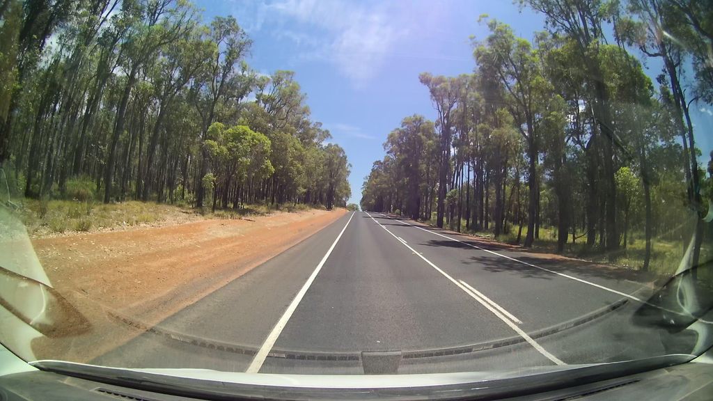 Street view near Collie - Darkan Road