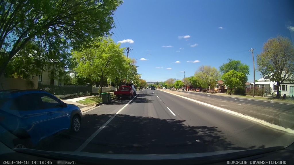 Street view near Russell Street