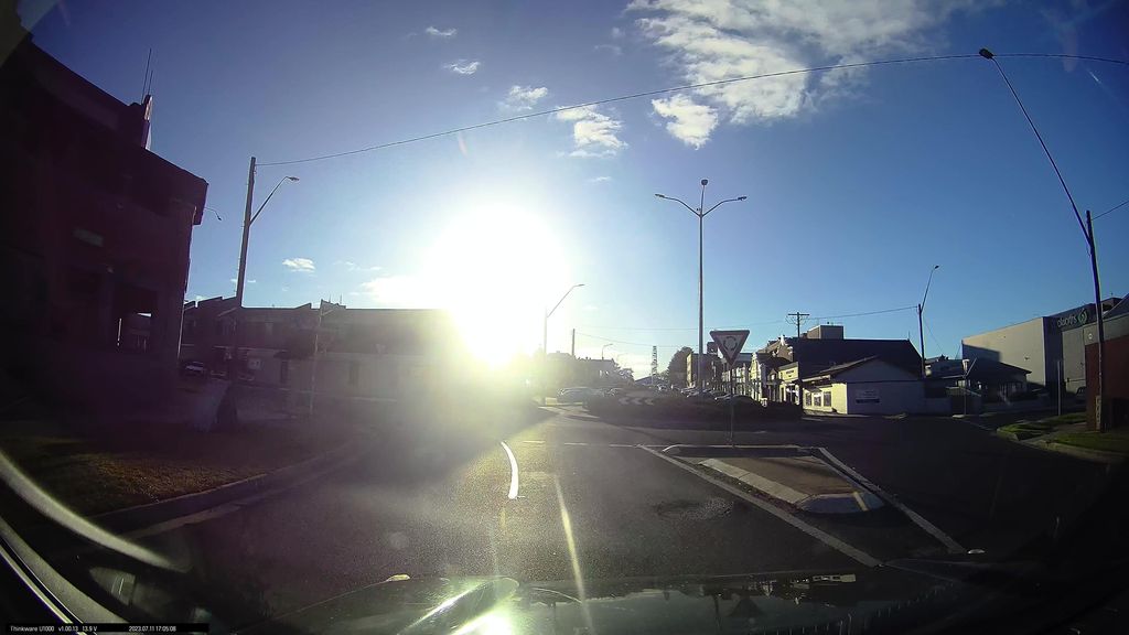 Street view near Russell Street