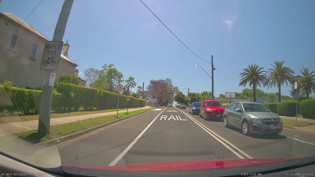 Street view near Bourke Street