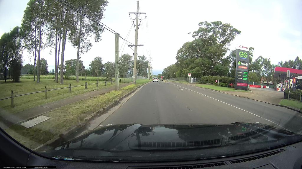 Street view near Russell Street