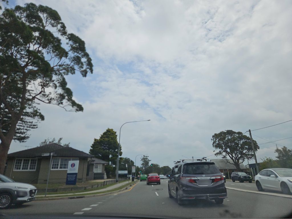 Street view near Russell Avenue