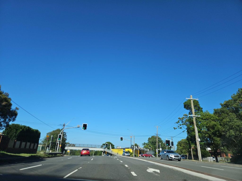 Street view near Woodlands Road