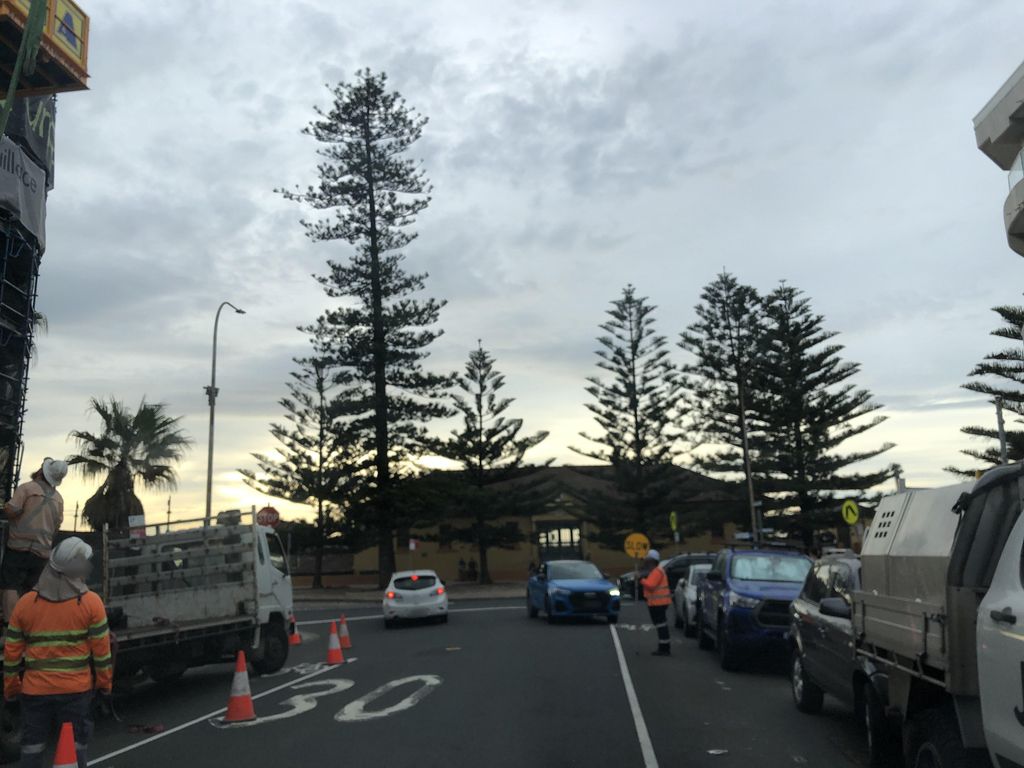 Street view near Pine Street