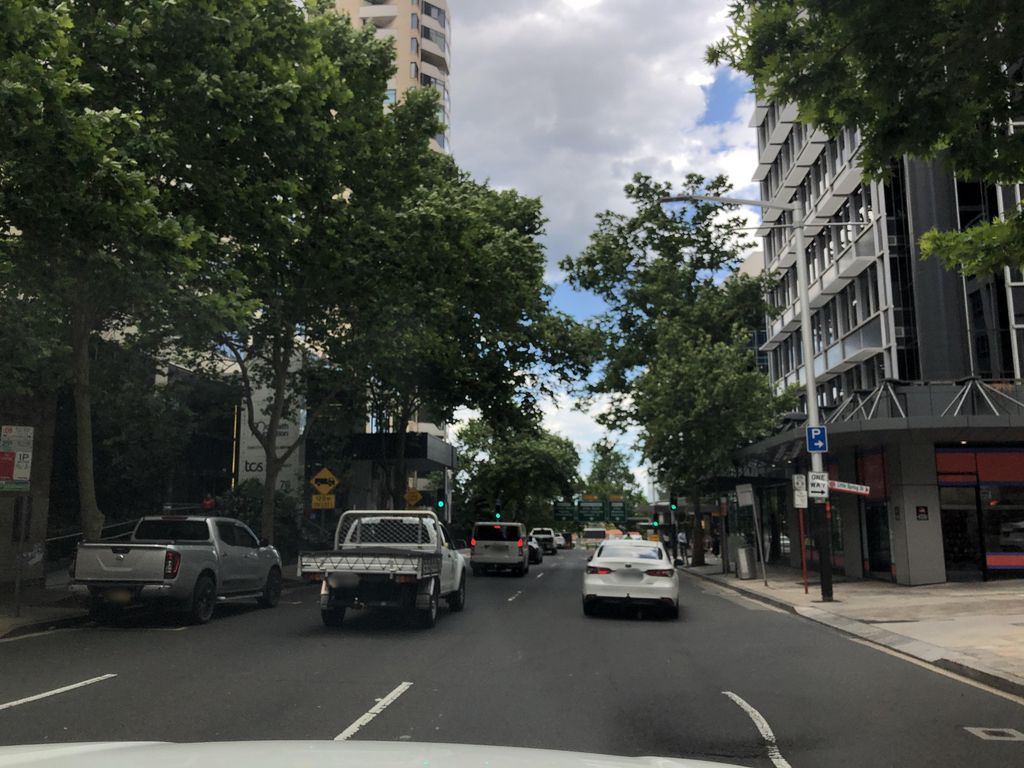 Street view near Berry Street