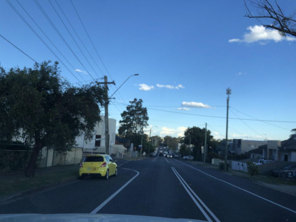 Street view near Hawksview Street