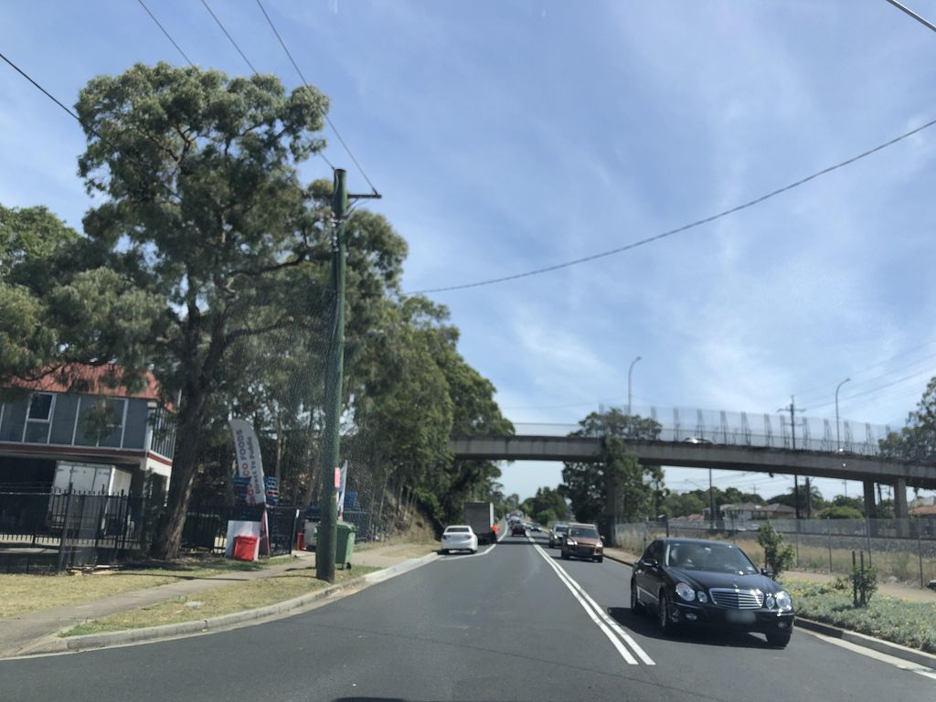 Street view near Military Road