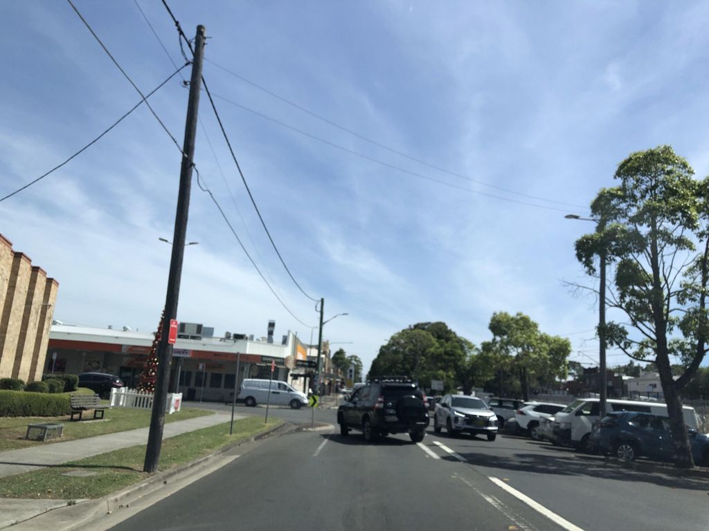 Street view near Military Road