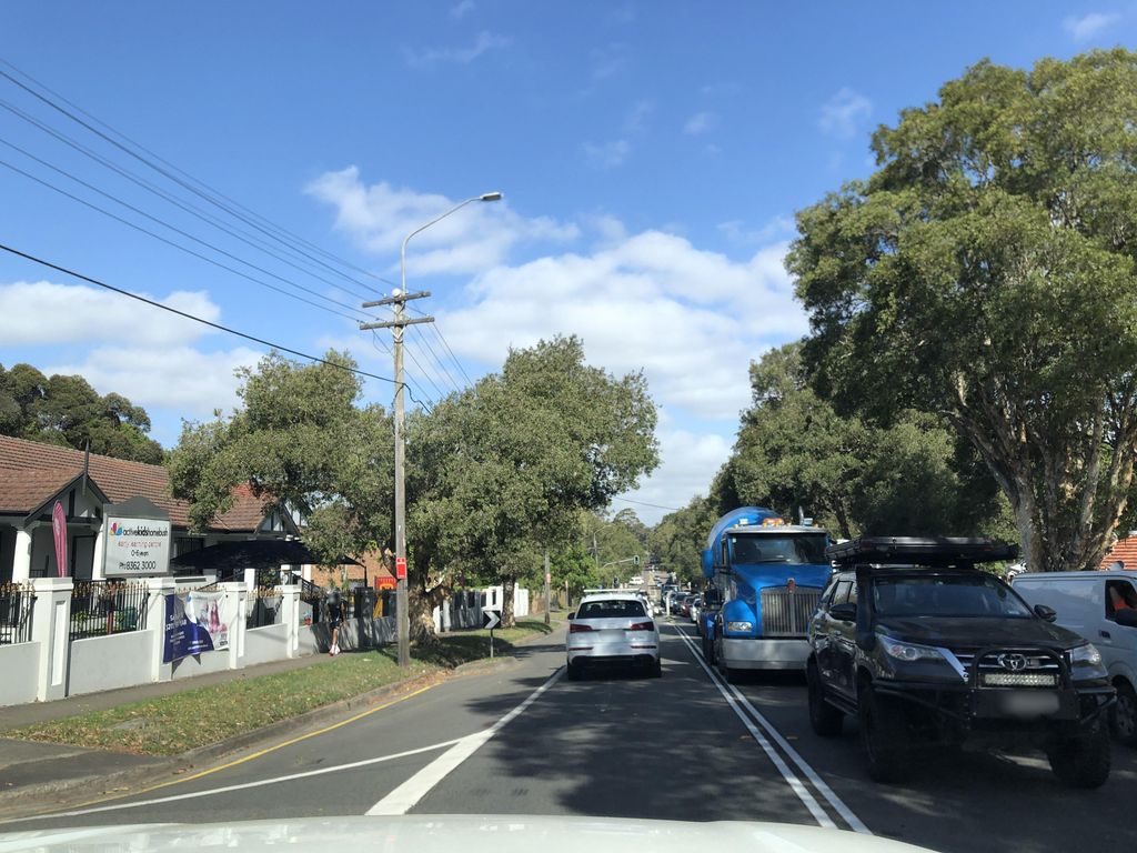 Street view near Arthur Street