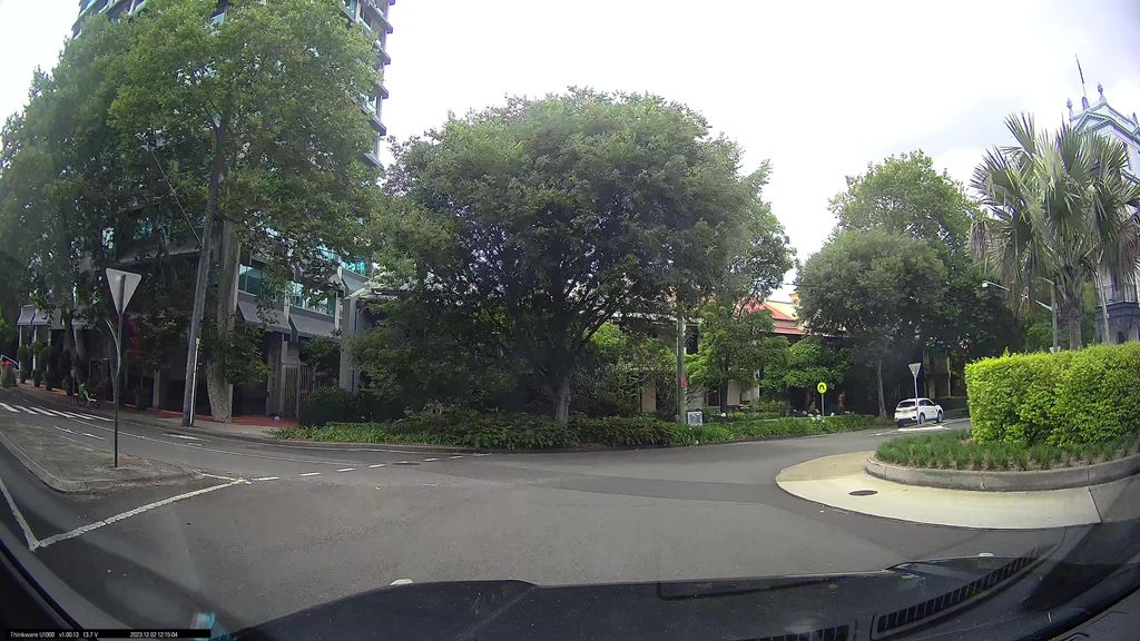 Street view near Sir John Young Crescent