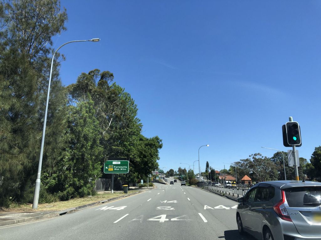 Street view near Waratah Street