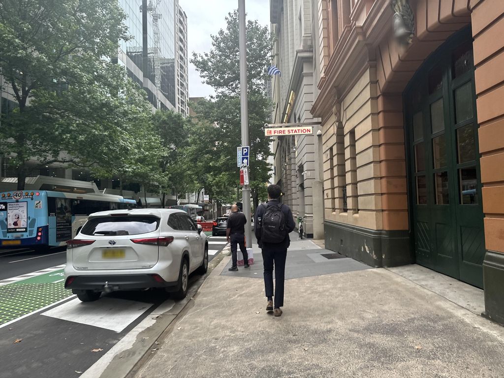 Street view near Castlereagh Street