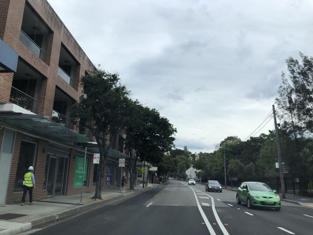 Street view near Bellevue Street
