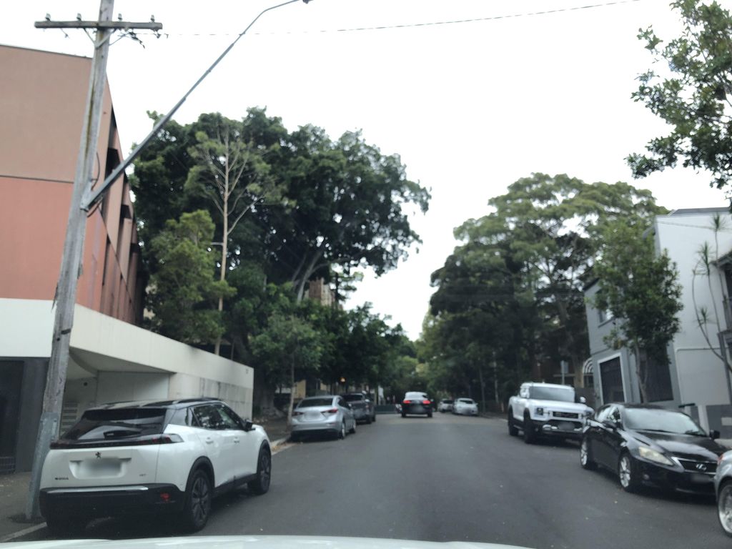 Street view near Cowper Street