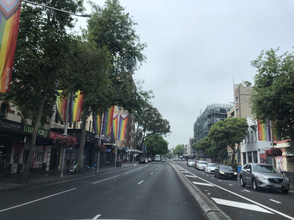 Street view near Oxford Street