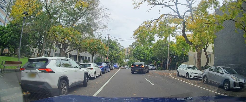 Street view near Boundary Street
