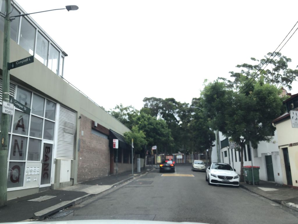 Street view near Cowper Street