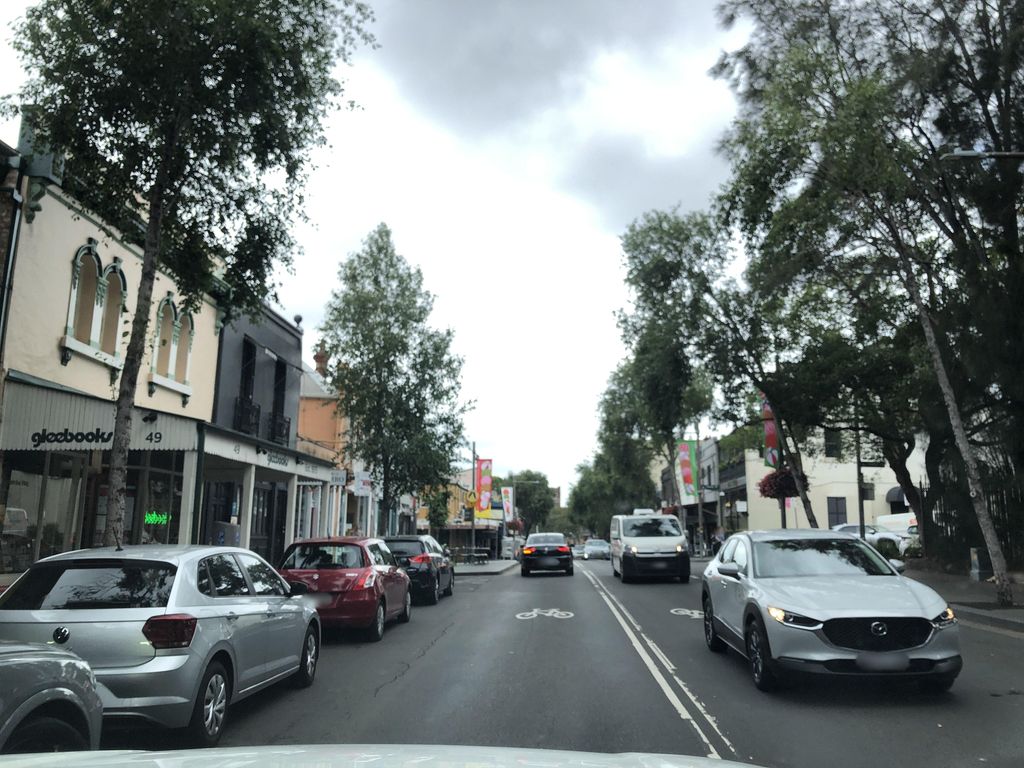 Street view near Glebe Point Road