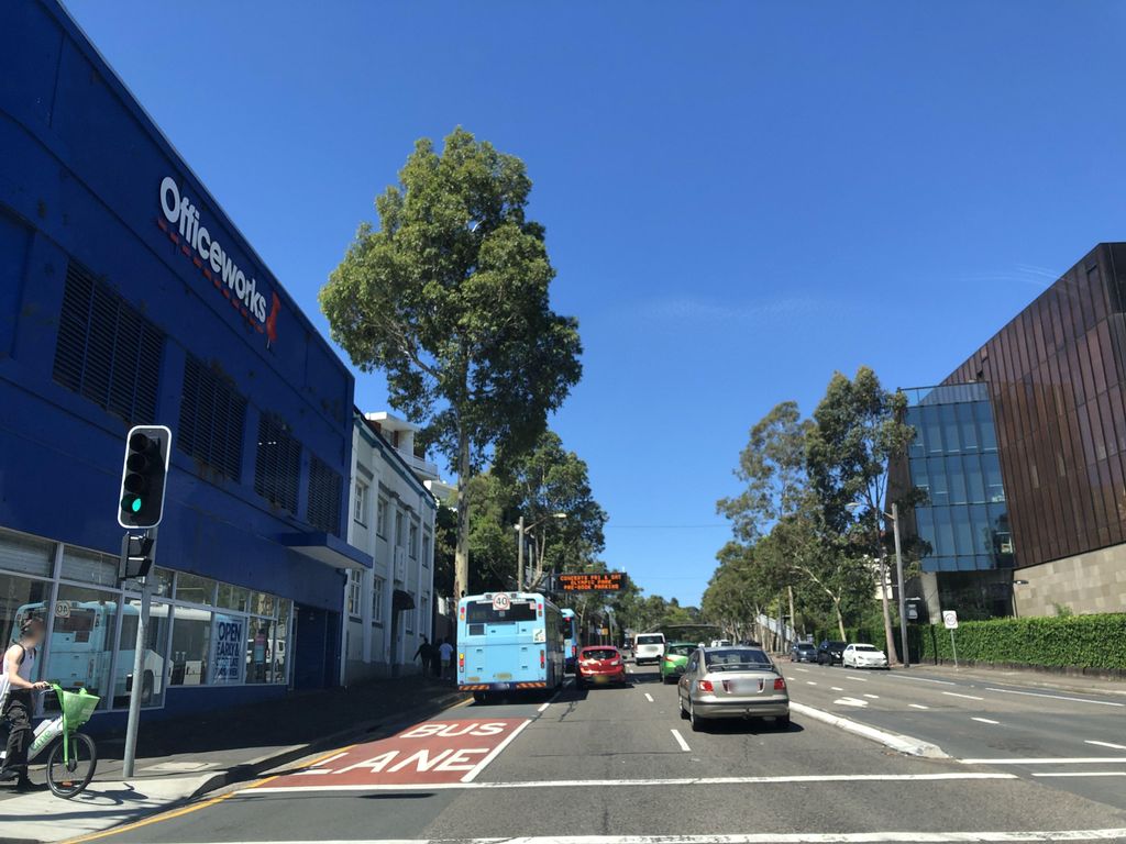 Street view near Ross Street