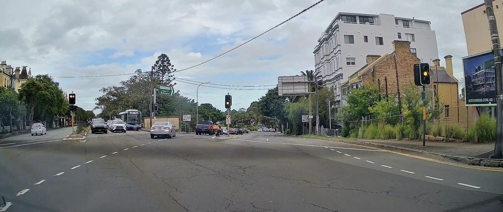 Street view near Flinders Street