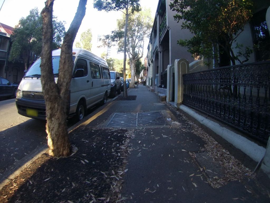 Street view near Abercrombie Street