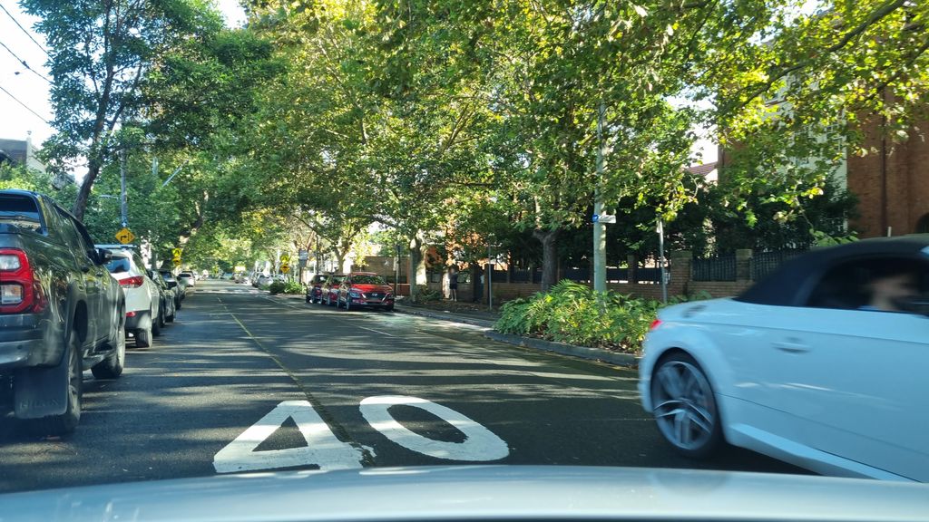 Street view near Bourke Street