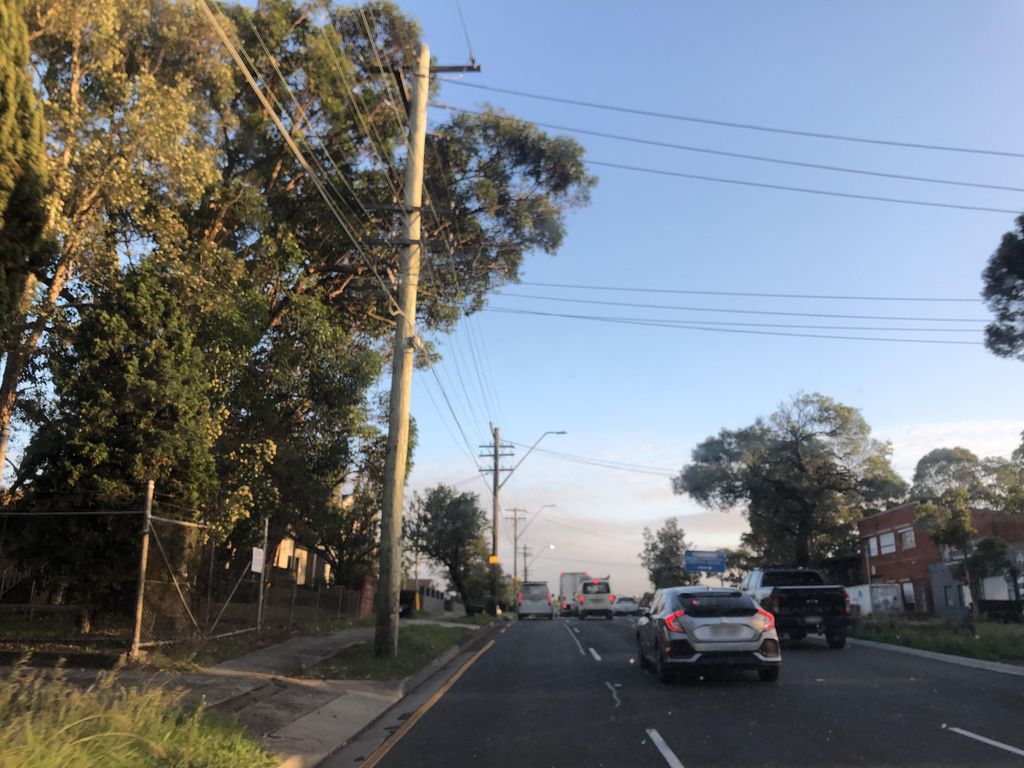 Street view near Roberts Road