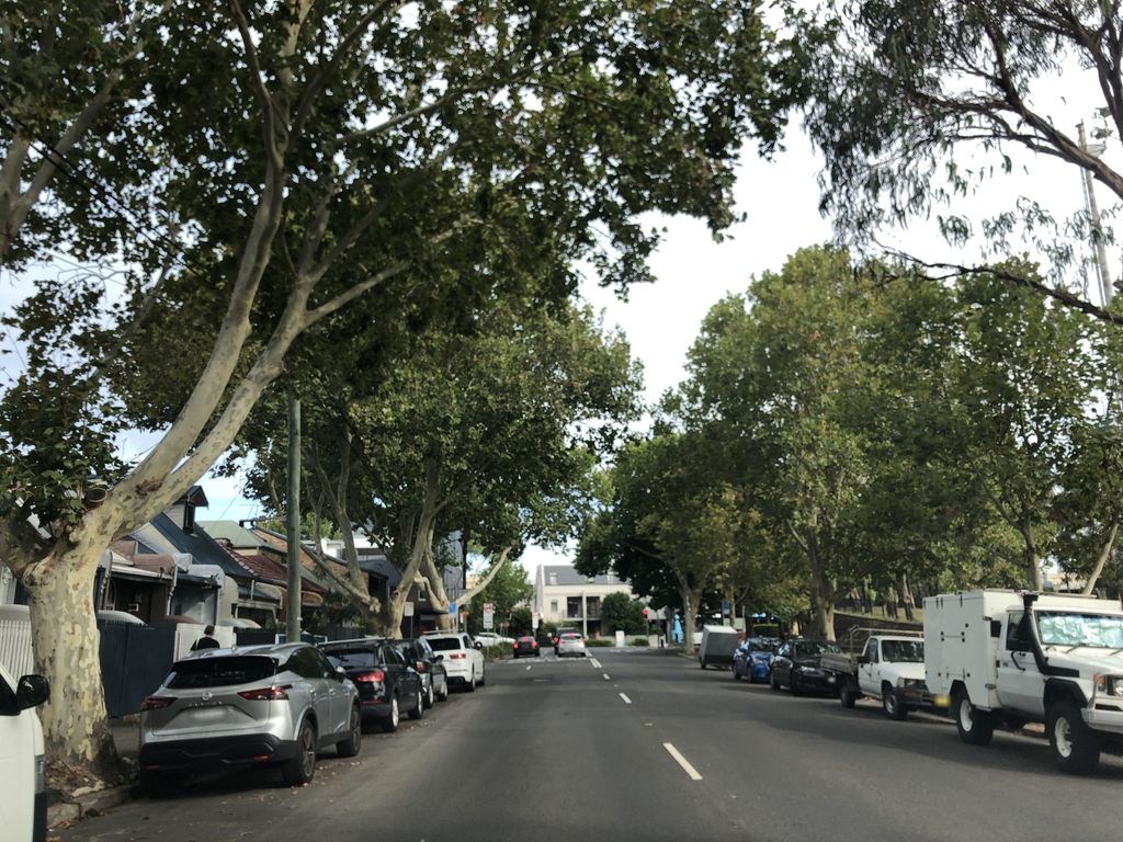 Street view near Copeland Street