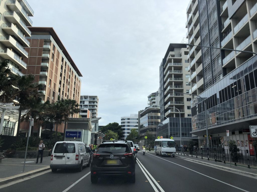Street view near Bourke Street