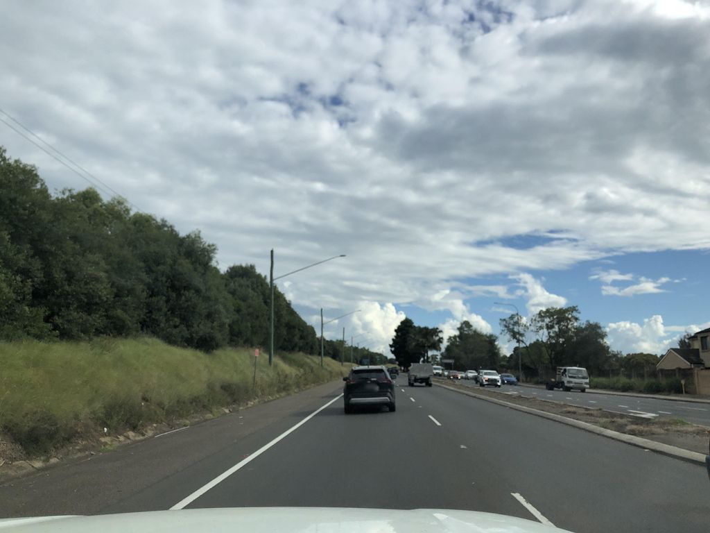 Street view near Blaxland Road