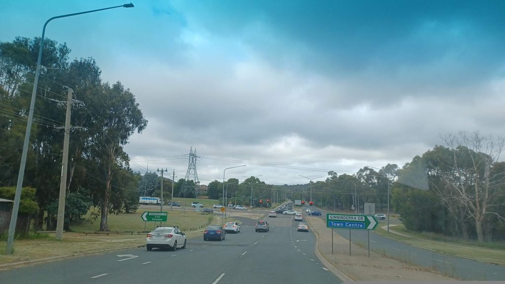 Street view near Baldwin Drive