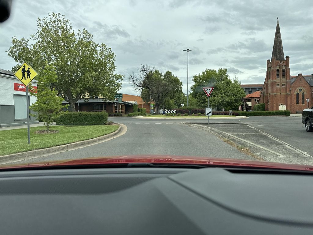 Street view near Olive Street