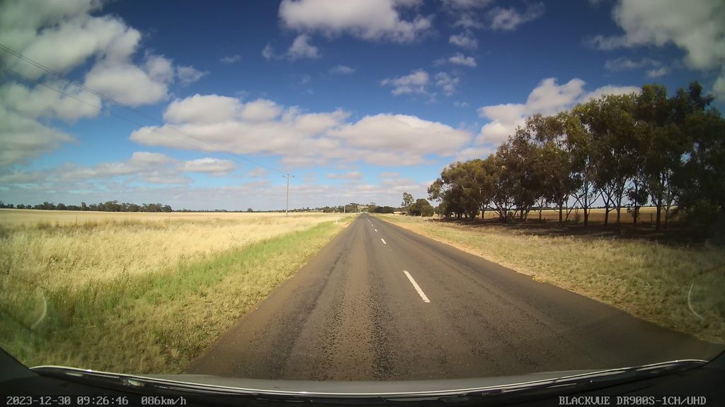 Street view near Boort - Wycheproof Road
