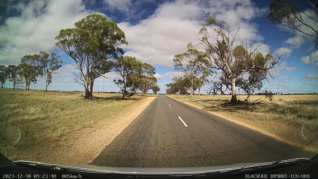 Street view near Boort - Wycheproof Road