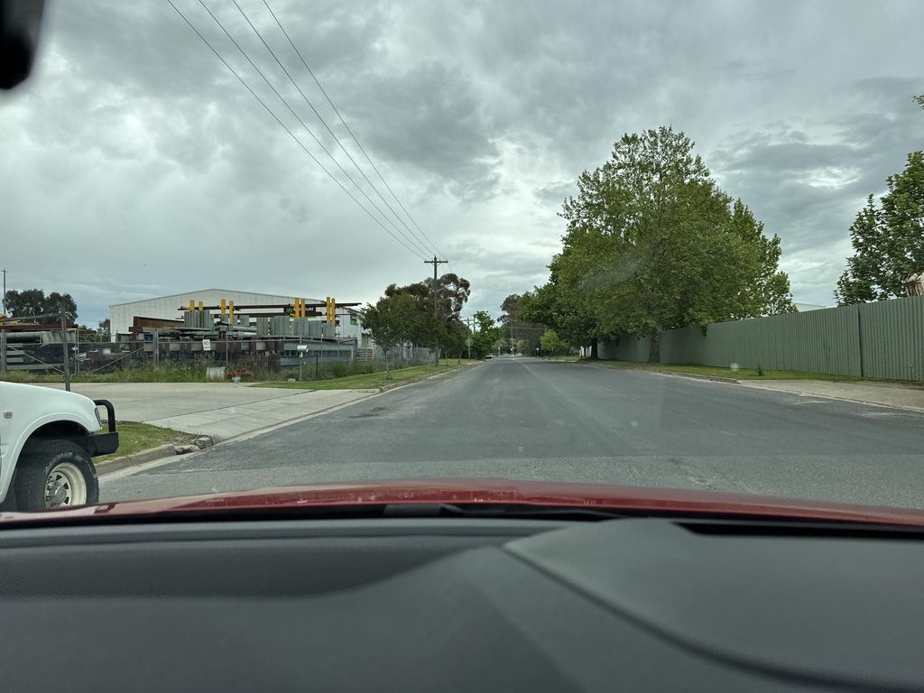 Street view near Olive Street