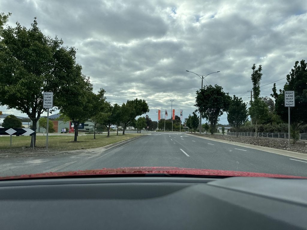 Street view near Anzac Parade