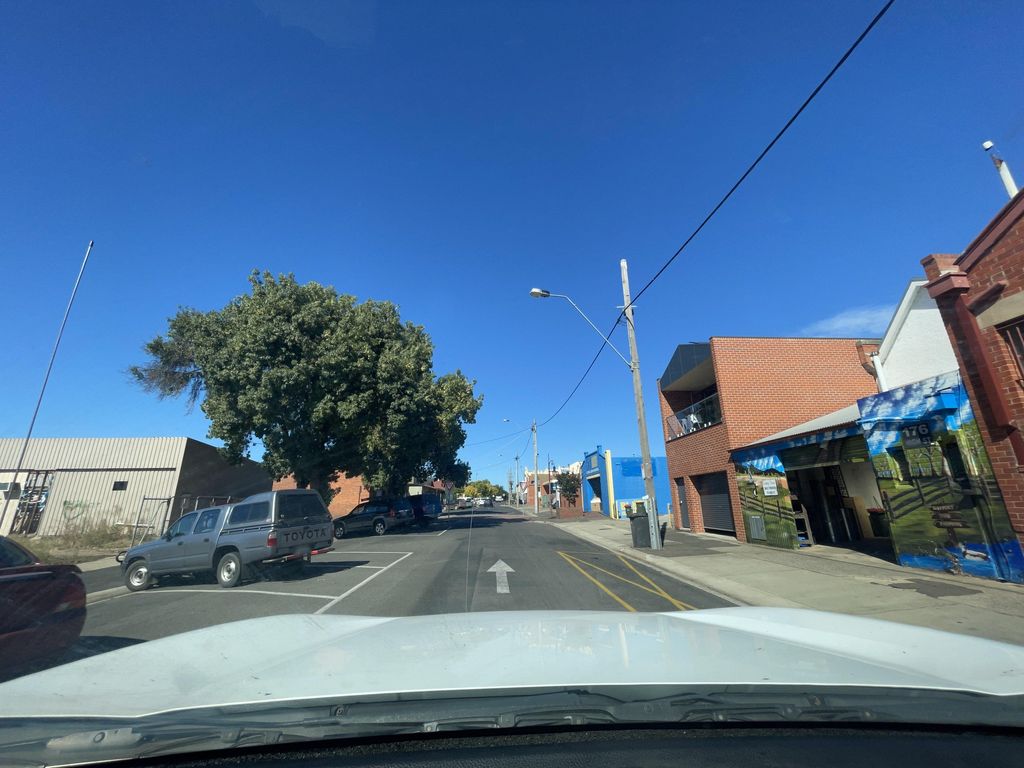 Street view near Alma Street