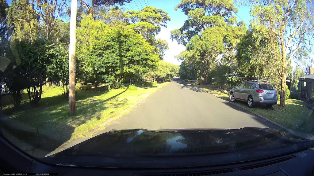Street view near Sanders Road