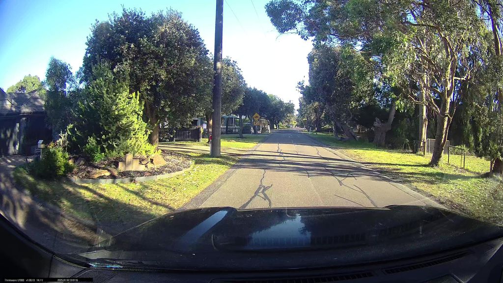 Street view near Sanders Road