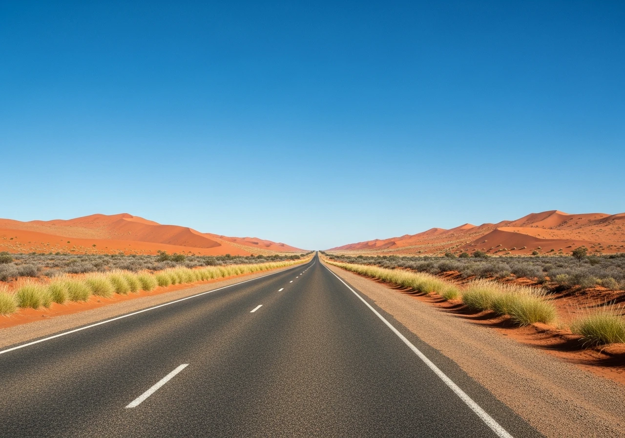 The Anne Beadell Highway through the Great Victoria Desert